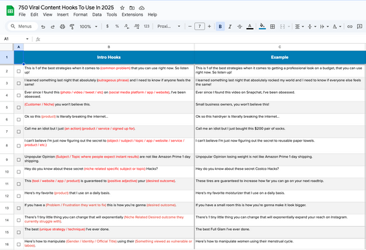 [Updated] 750 Viral IG Reel Hooks To Use In 2025